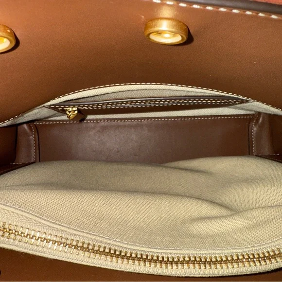 Tory Burch Small Lee Radziwill Double Bag Black (Read Description) - Picture 7 of 16